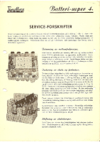 Tandberg Batterisuper_4 - Owners Manual